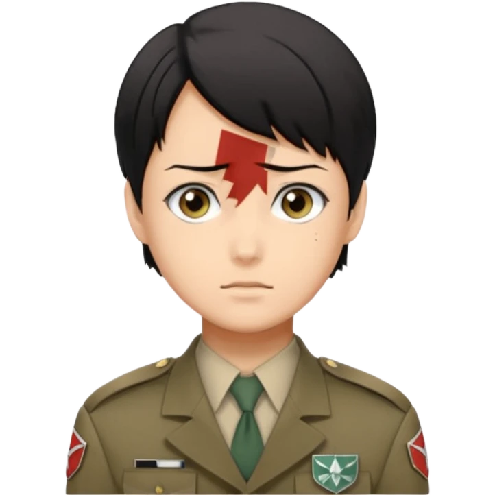 Make Levi Ackerman.  emoji