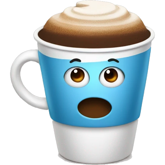 Cute coffee  emoji
