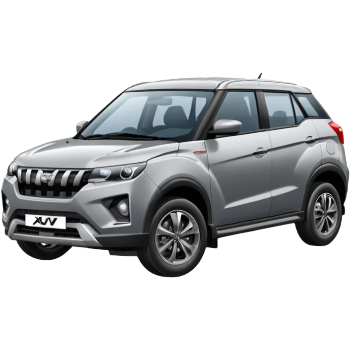 Grey Mahindra XUV 3xo emoji