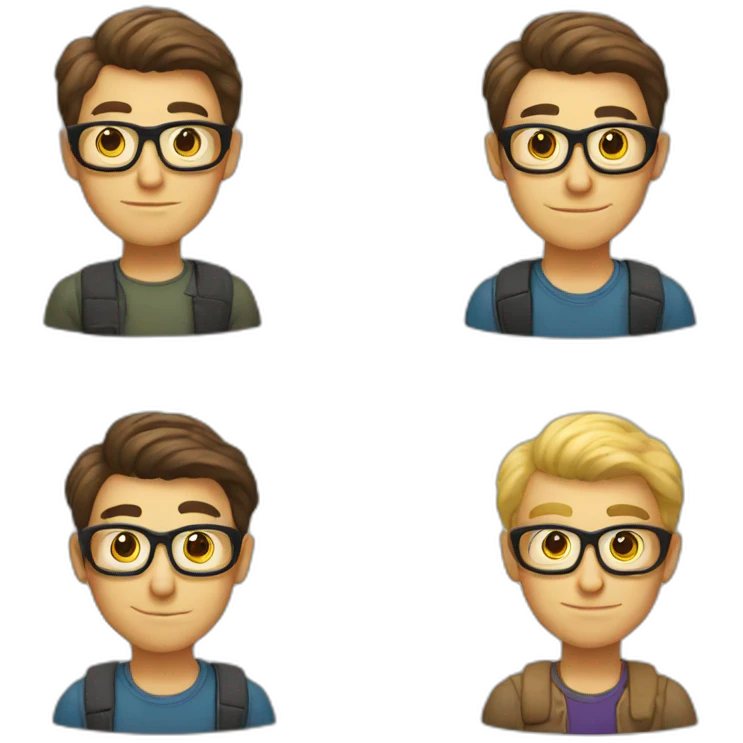 geek qui code emoji