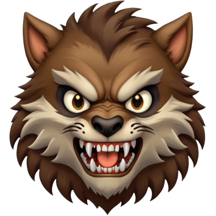 human werewolf emoji