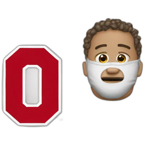 Ohio State buckeyes emoji