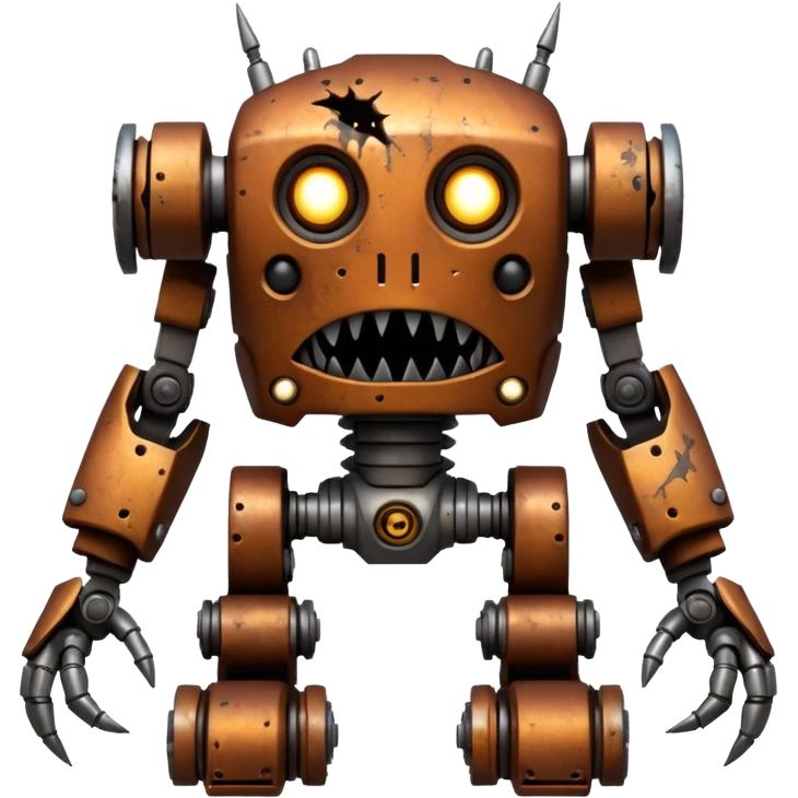 horror mecha bionic monster emoji