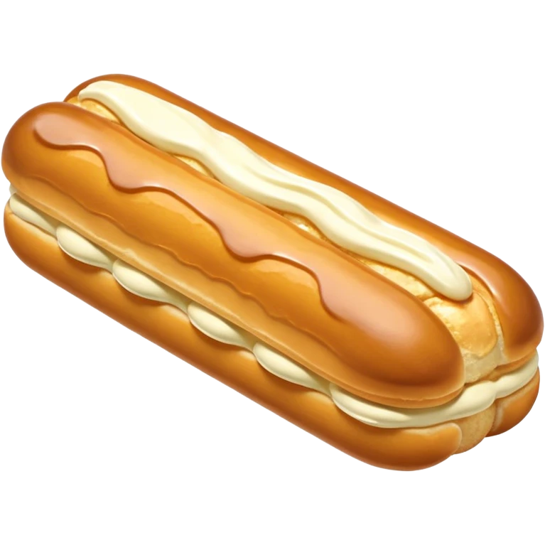 Vanilla cream éclair






















 emoji