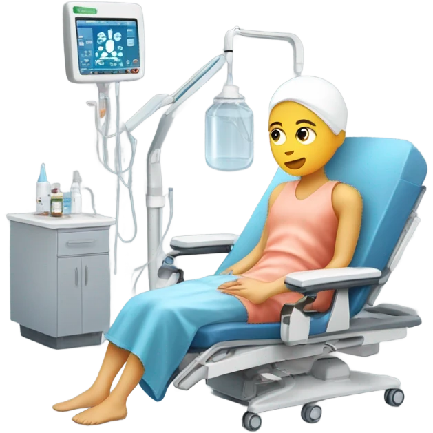 Cancer patient emoji