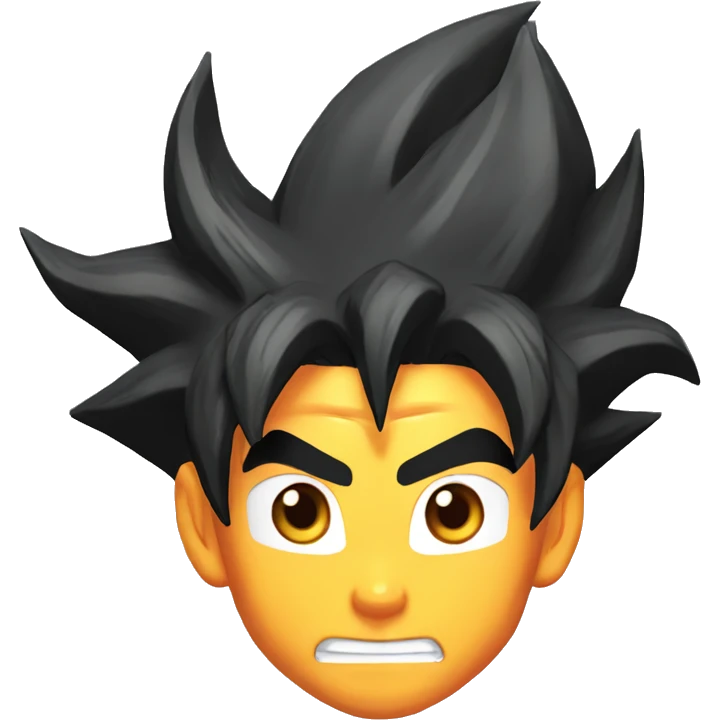 Goku de dragon ball z emoji
