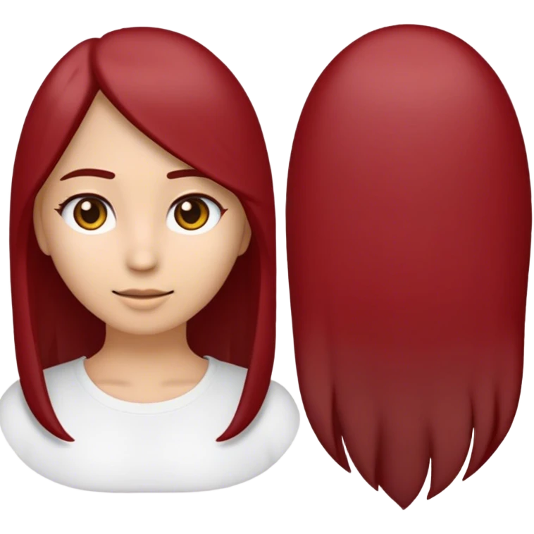 "Crear un emoji de una chica con las siguientes características:

Cabello: Color marrón rojizo, suave y con un estilo ligeramente despeinado.
Ojos: De color marrón claro, grandes y expresivos, que transmitan alegría y curiosidad.
Orejas: Orejas de gato, puntiagudas y peludas, que sobresalgan de su cabello.
Cola: Una cola de gato larga y esponjosa, que se curve ligeramente hacia arriba.
Ropa: Lleva una camiseta casual de color claro y unos pantalones cortos, con un toque moderno.
Expresión: Una sonrisa amigable y juguetona, que refleje su personalidad alegre.
El fondo debe ser simple y colorido, para que el emoji resalte." emoji