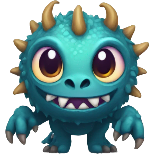 fantasy monster cute emoji