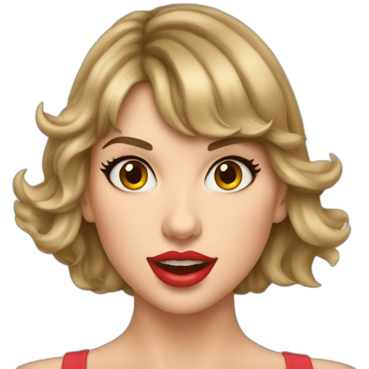 taylor-swift-bj-face emoji