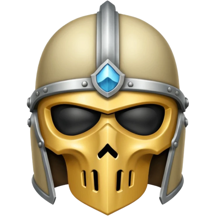 bone armor helmet emoji