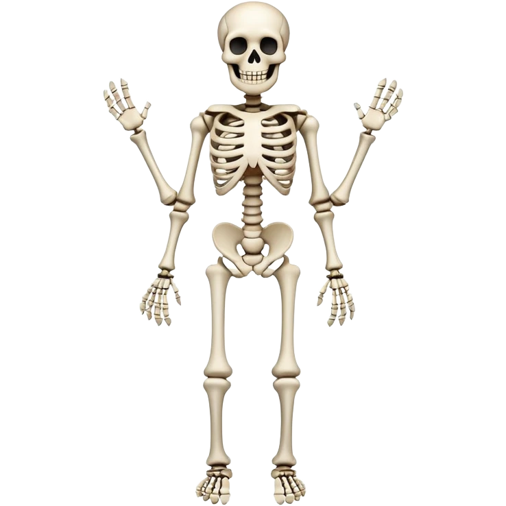 Papyrus The Skeleton, Full Skeletal Body emoji