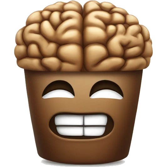 brain boosting coffee emoji