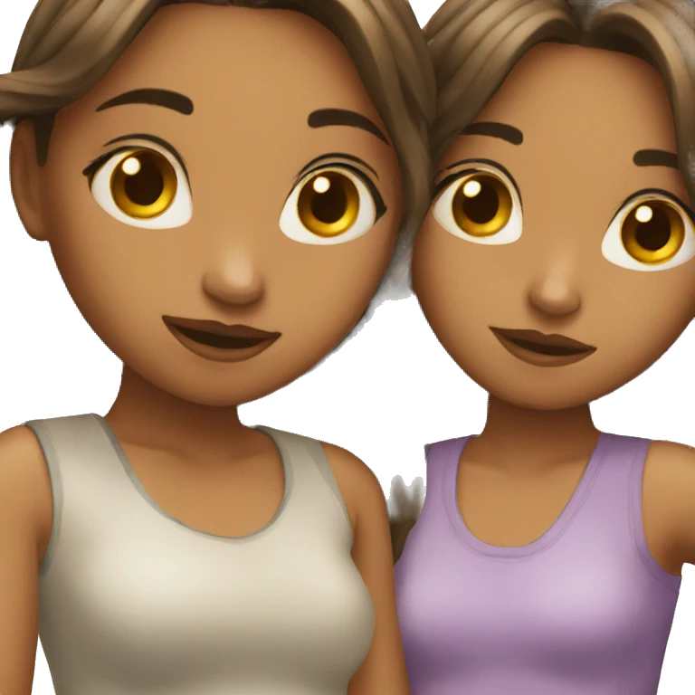 two girls emoji