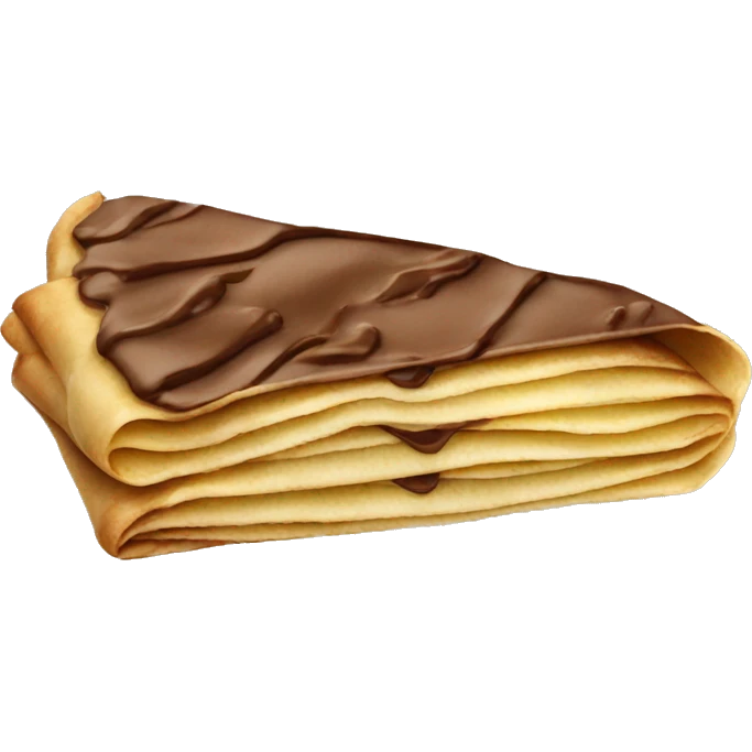 Nutella crêpe emoji