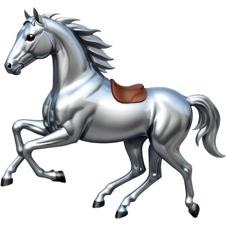 Ford mustang metallic  horse  emoji