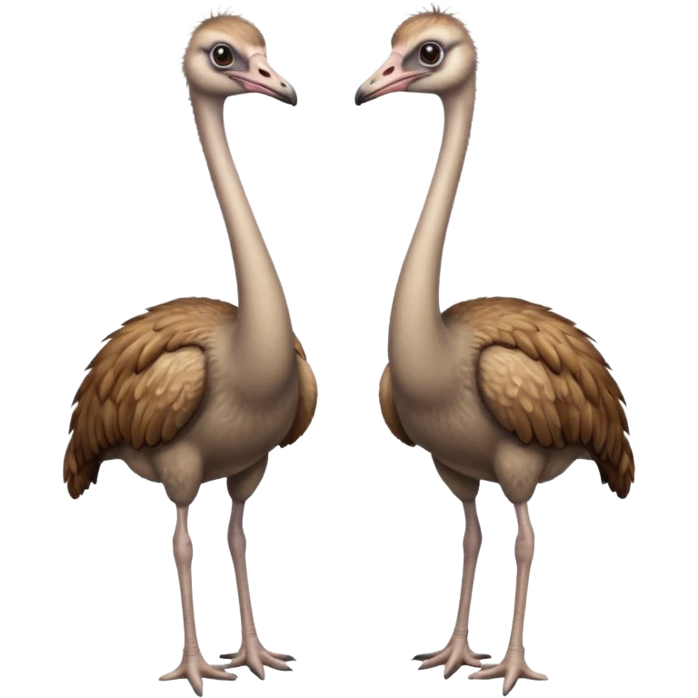 Ostriches  emoji