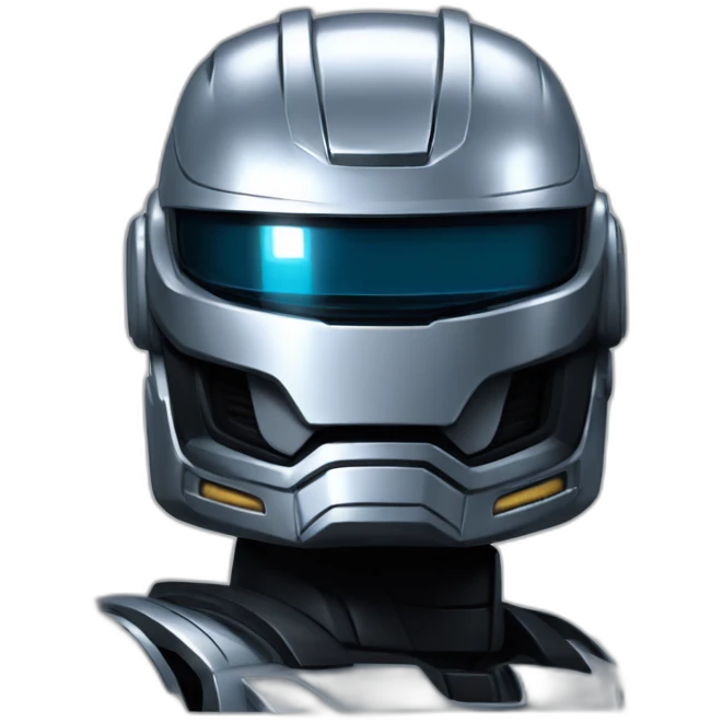 Robocop riendose emoji