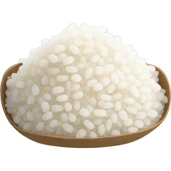 Sticky rice emoji