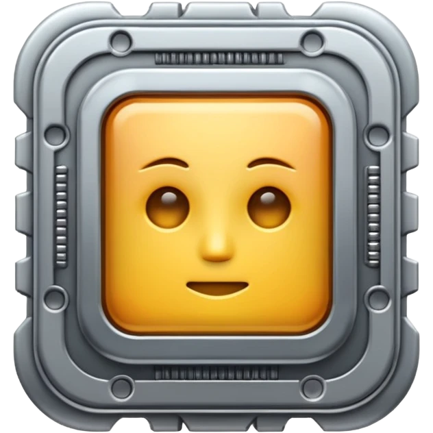 realistic CPU for PC emoji
