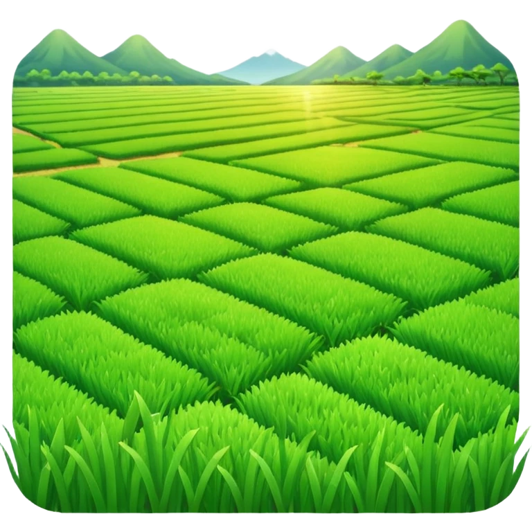 Draw an emoji of a rice field. emoji