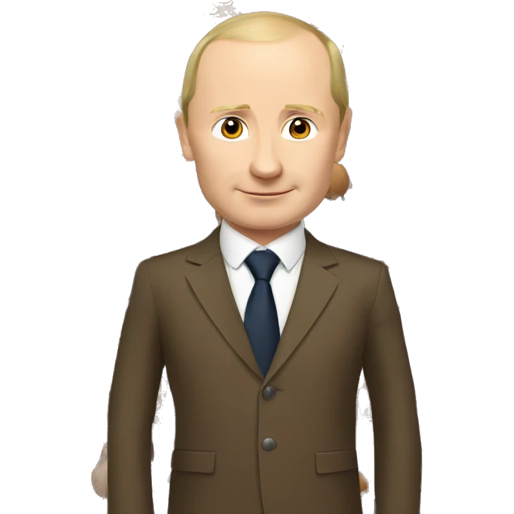 Putin with a capybara emoji