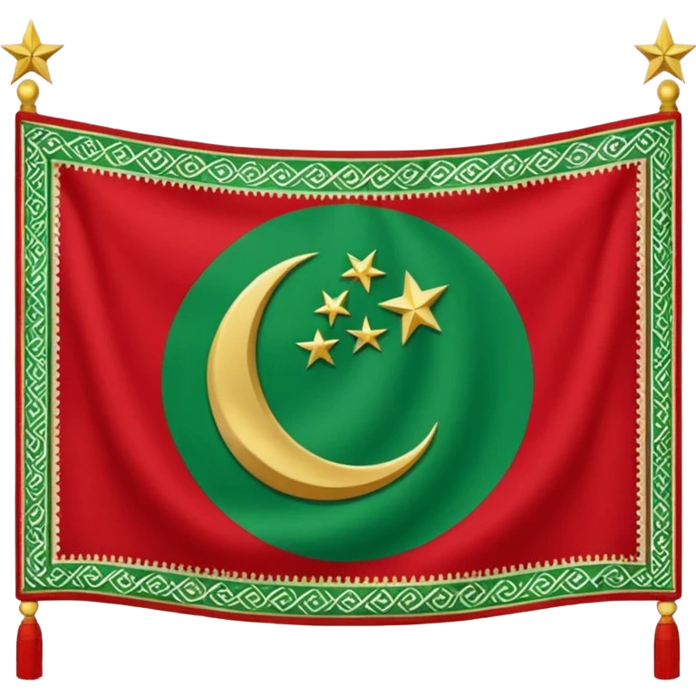 Türkmen flag emoji