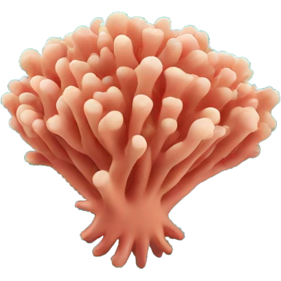 Coral in ocean  emoji