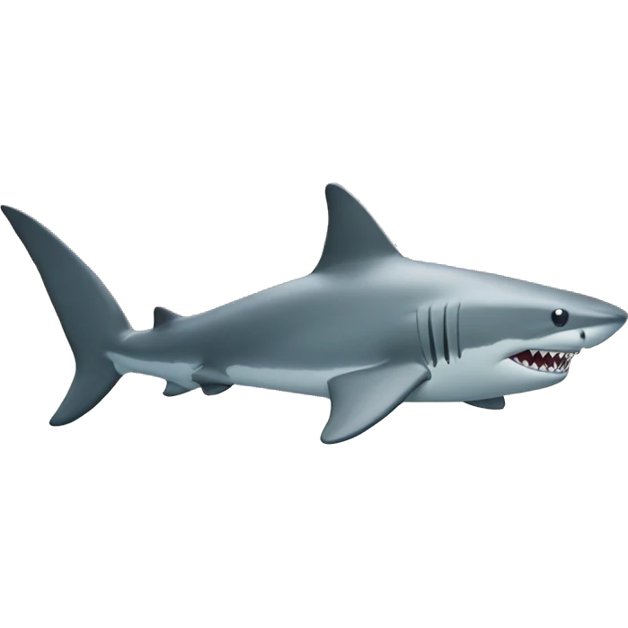 Shark with swimminpool emoji