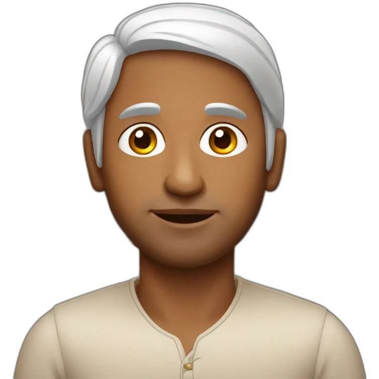 indian tchat man emoji