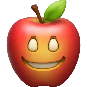 3d Apple  emoji