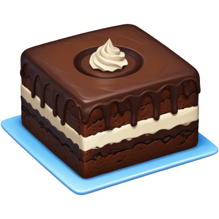 brownie cake emoji