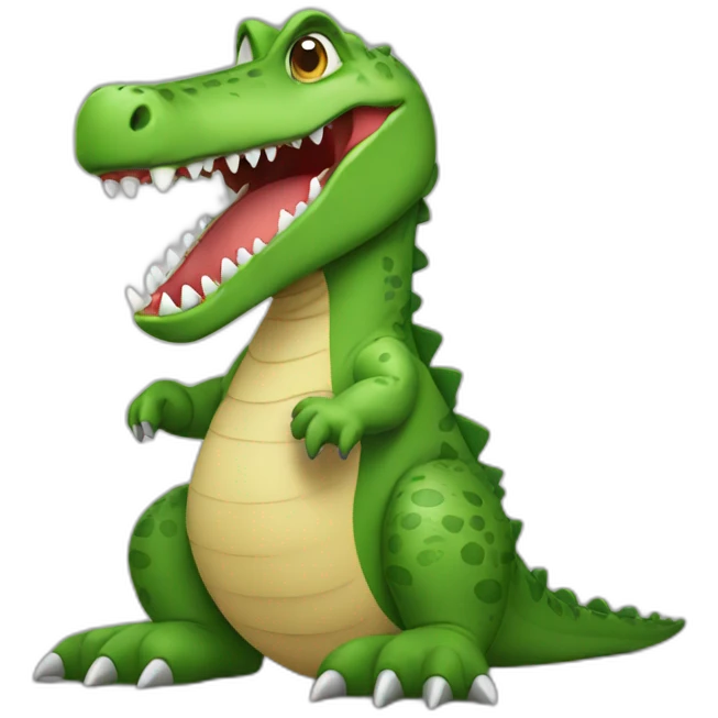 Crocodile Trex emoji