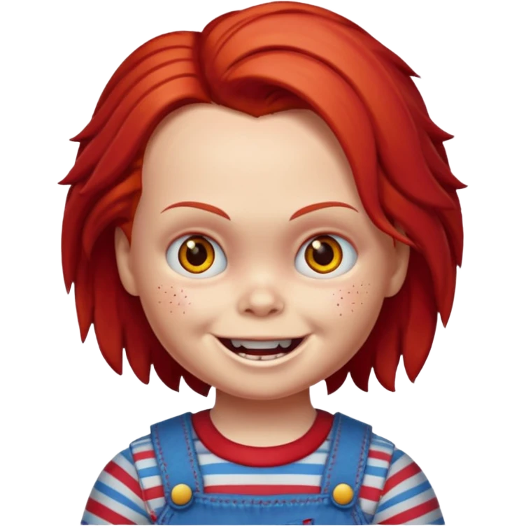 Un emojin de chuky emoji