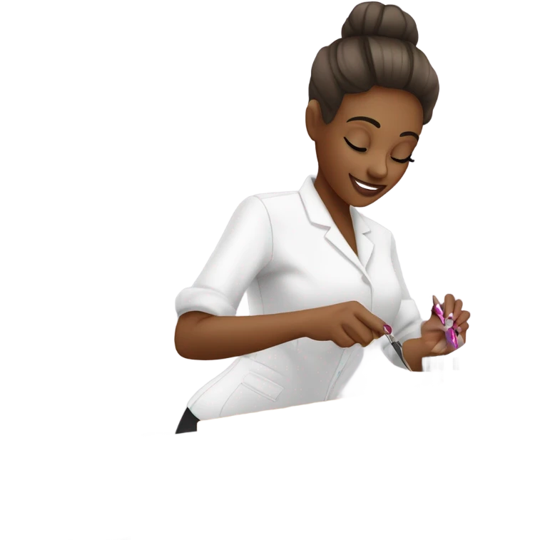 nail technician  emoji