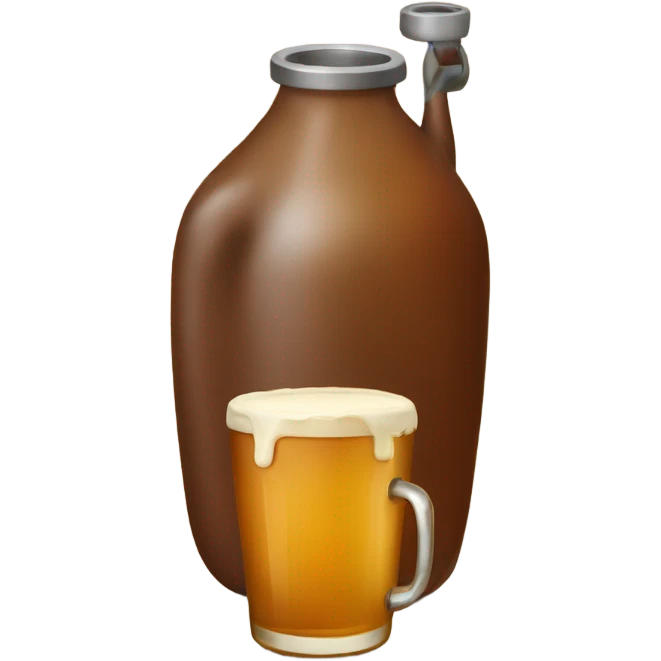 Apple cider emoji
