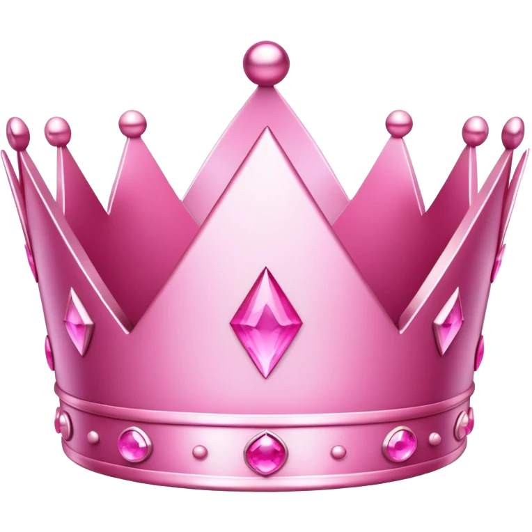 pink cute crown emoji