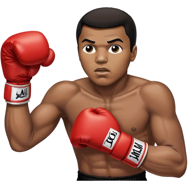 Muhammad ali boxing  emoji