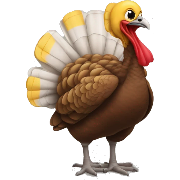 turkey wattle emoji