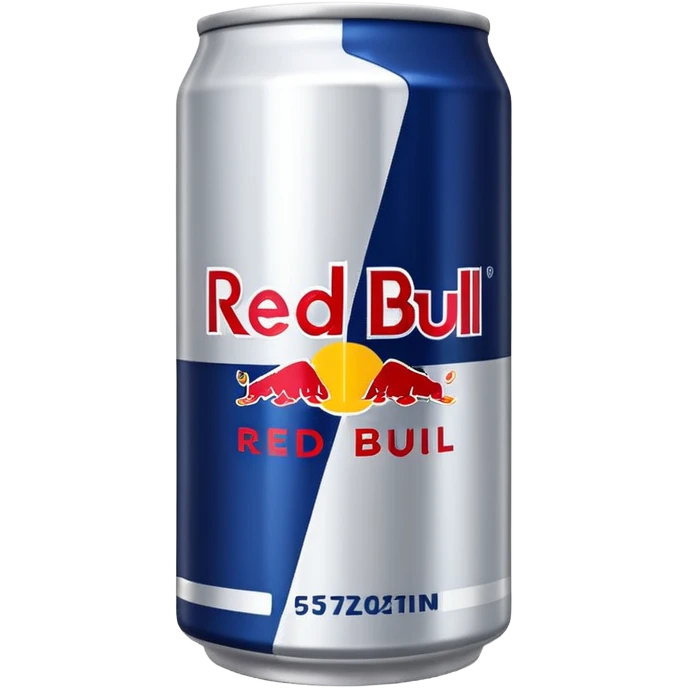 Black an white redbull emoji