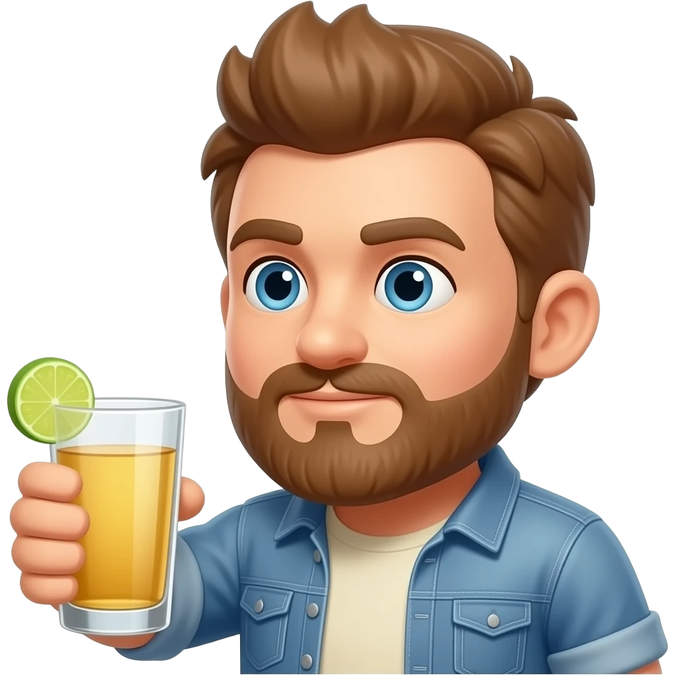 Kkk member holding tequila emoji