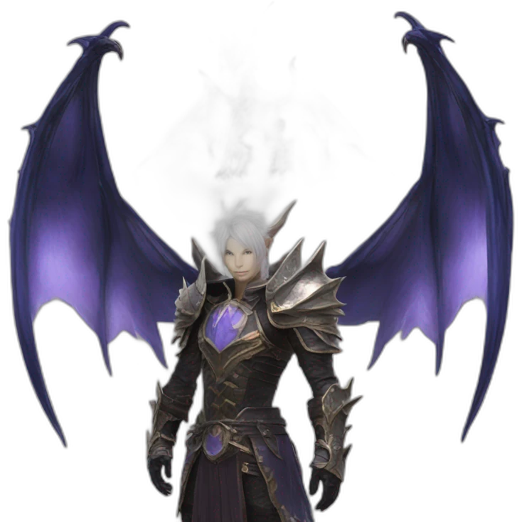 Final fantasy 14 bahamut emoji