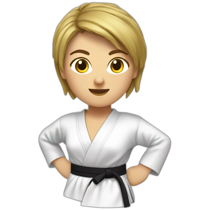 Nathalie leroy karate emoji