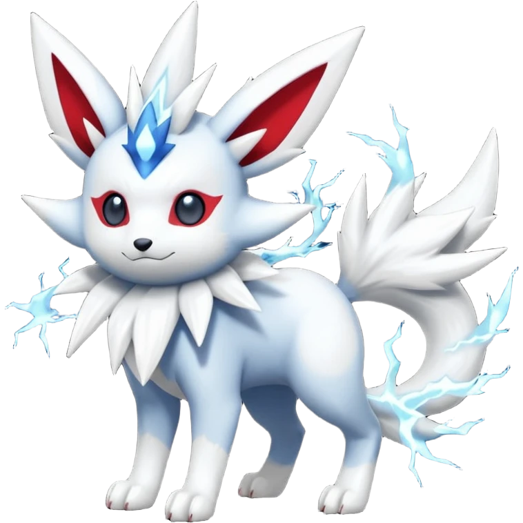 Meowstic-Jolteon-Zangoose-Fakémon-hybrid-creature (full body)  emoji