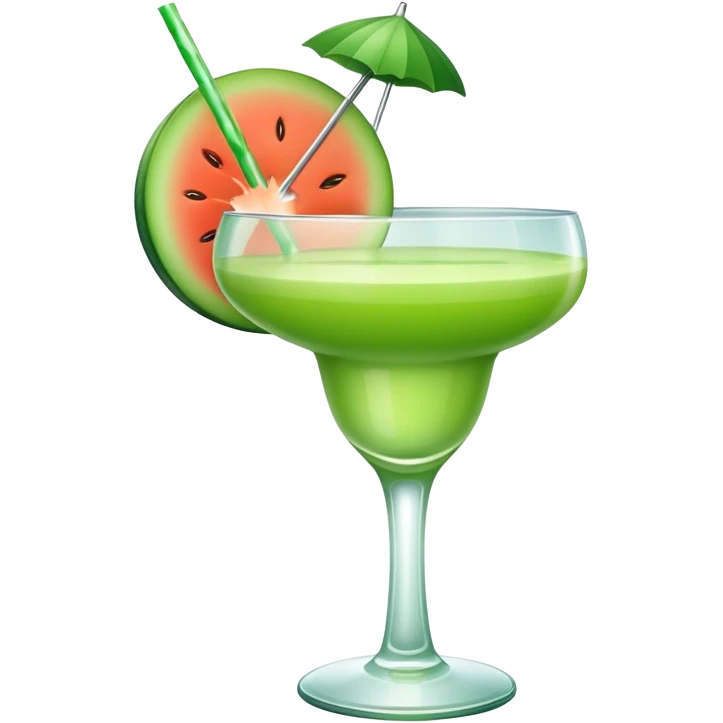Melon daiquiri emoji