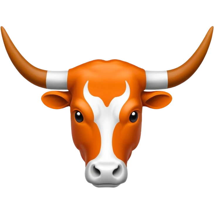 Texas longhorns logo  emoji