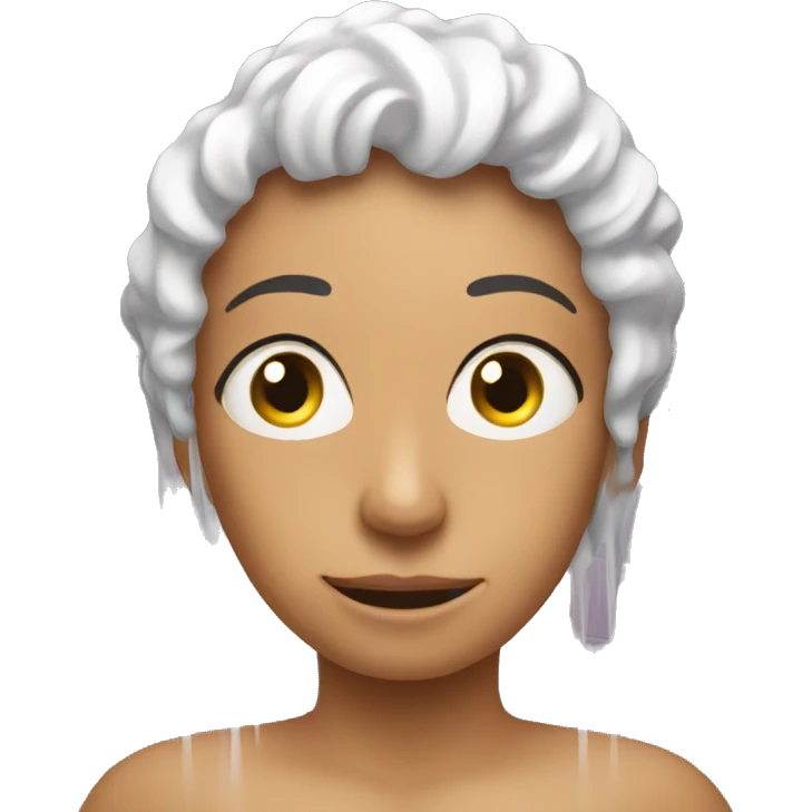Hot shower  emoji