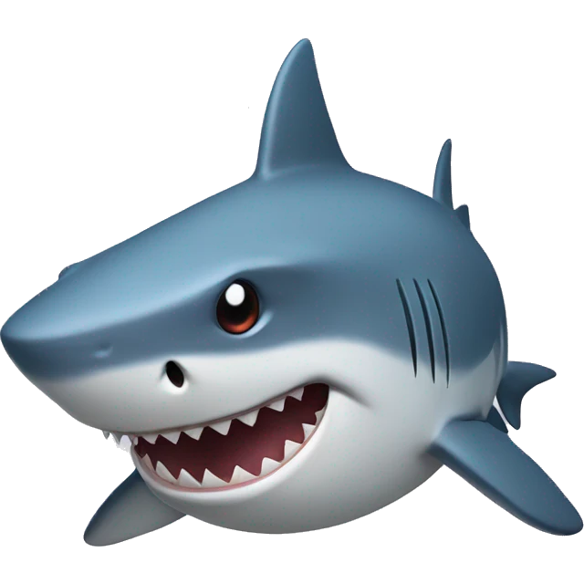 Shark with cap  emoji