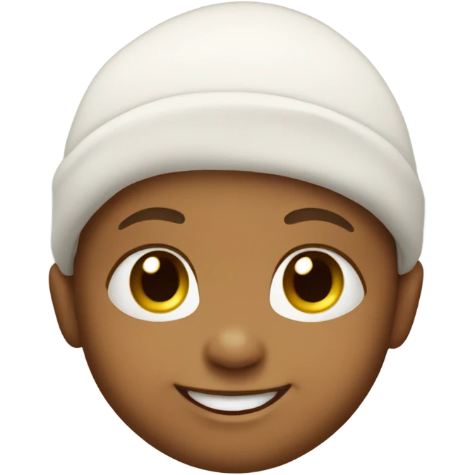 Baby smiling emoji