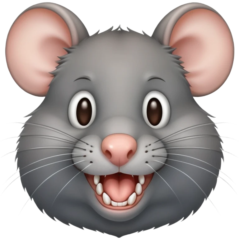 Rat with big fromt teeth emoji