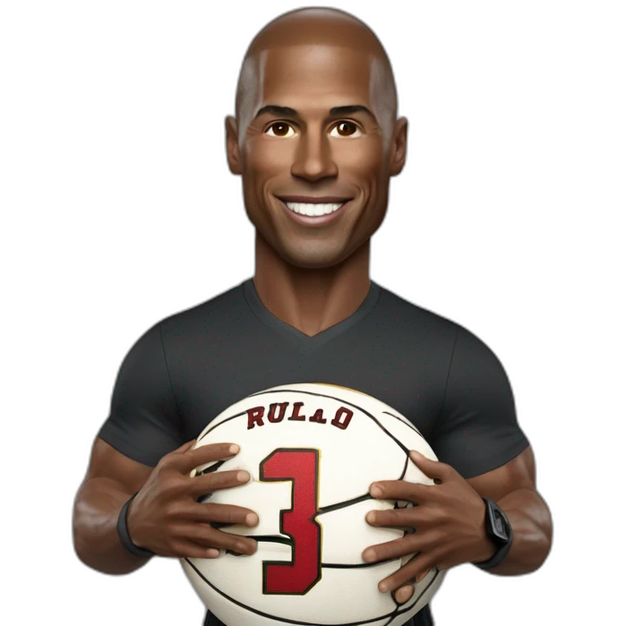 ronaldo fusionner avec michael jordan emoji